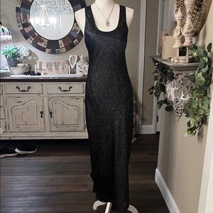 Banana Republic Leopard Print Maxi Dress